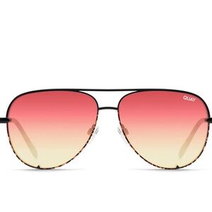 Quay Gradient Aviator High Key Mini Sunglasses